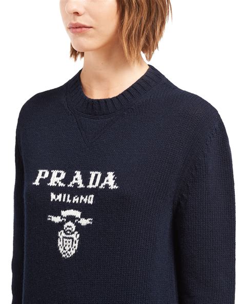 sweter prada milano|prada cashmere cardigan.